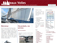 Tablet Screenshot of bordeaux-voiles.fr